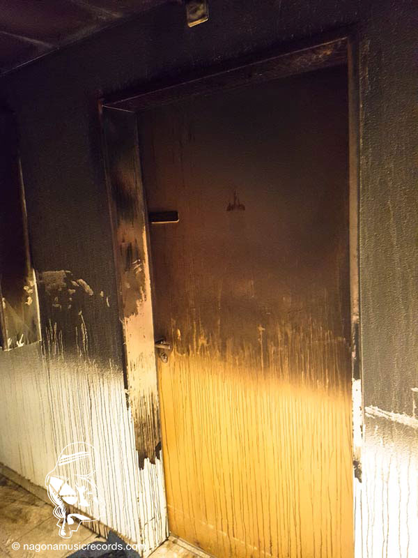 Door of The Studio After The Fire, April 2018