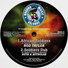 african soldiers maxi vinyl sleeve